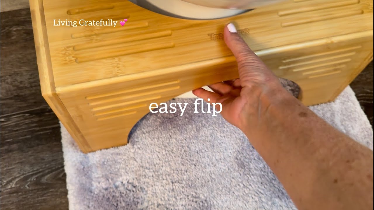 💩Bamboo Squatty Potty FLIP STYLE depending on the person and/or the toilet