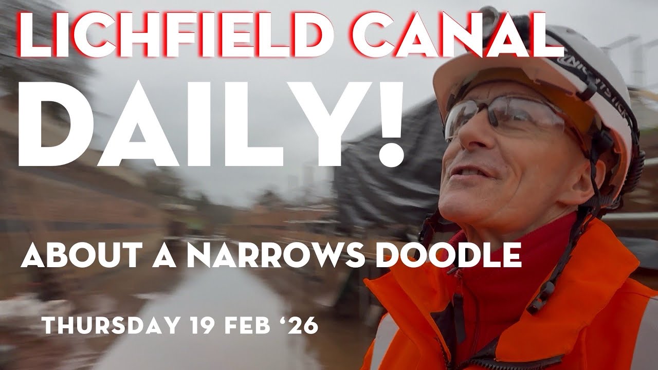 NarrowboatNige Daily Day 4  Doodling at the Narrows and a Gallows Reach weeks summing up. 