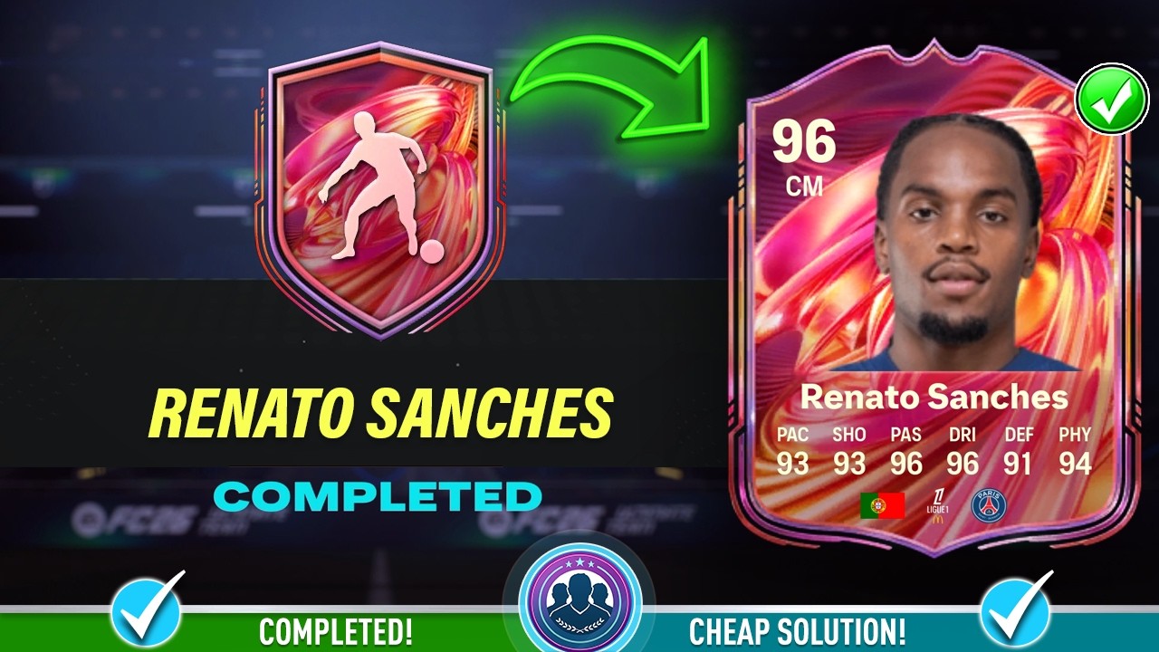 Решение СБЧ Ренату Саншеша серии 96 FUTTIES &mdash; Дешевое решение и советы &mdash; FC 26