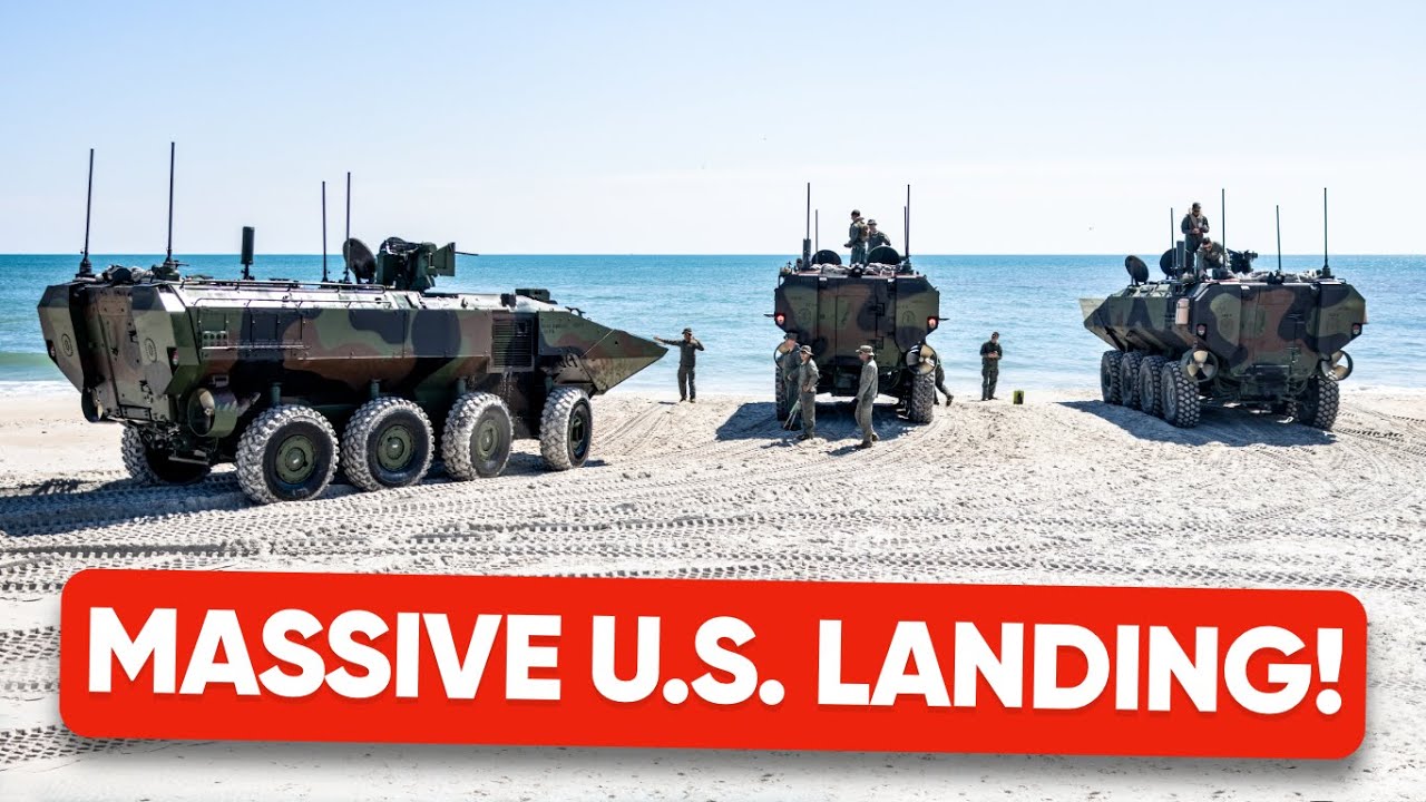 U.S. Marines LANDING near Venezuela &ndash; Amphibious Assault in Action