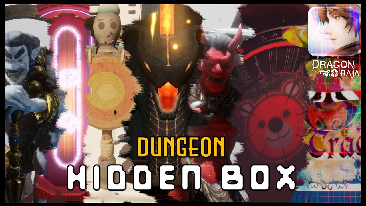 ALL Hidden Gear Box Dungeon LVL 22-95 Dragon Raja
