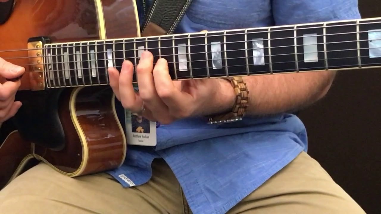 Just Friends solo by Joe Negri