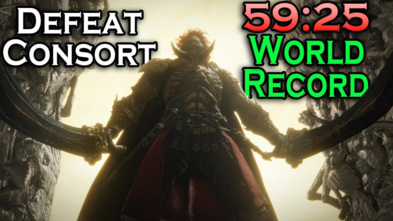 I was the FIRST person to defeat Consort in under 1 hour!