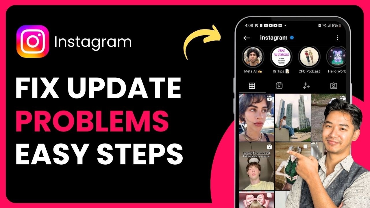 How to Fix the Latest Instagram New Update Problems !