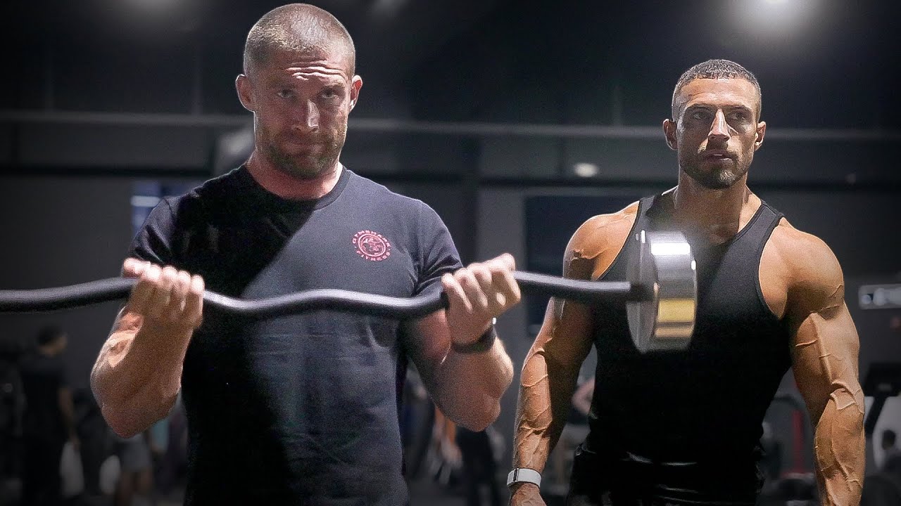 Training arms & talking relationships with Mike Thurston.