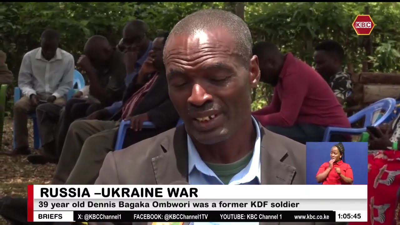 Another Kenyan, 39-year-old former KDF soldier, dies in the ongoing Russia–Ukraine war