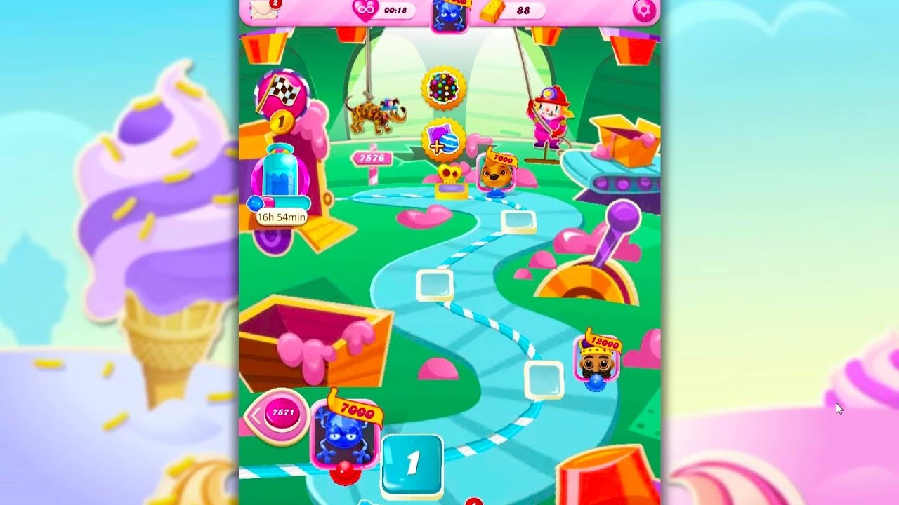 Candy Crush Saga RUTA DE AVENTURA Levels 7566-7575