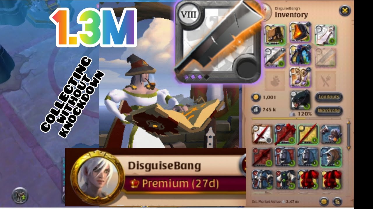 Collecting 1.3M in yellow zone without knockdown (FOR PREMIUM IN YELLOW ZONE)