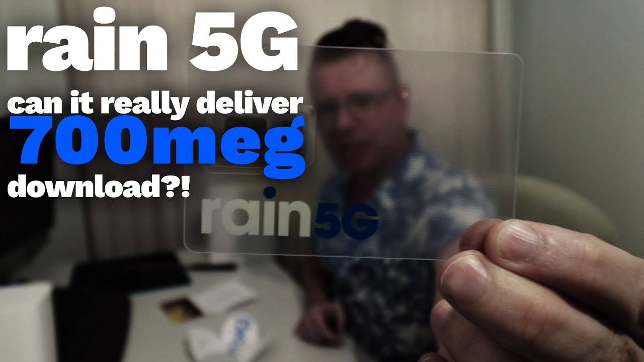 Распаковка Rain 5G... выдаст ли он скорость 700 Мбит/с?! *ВЛОГ 007