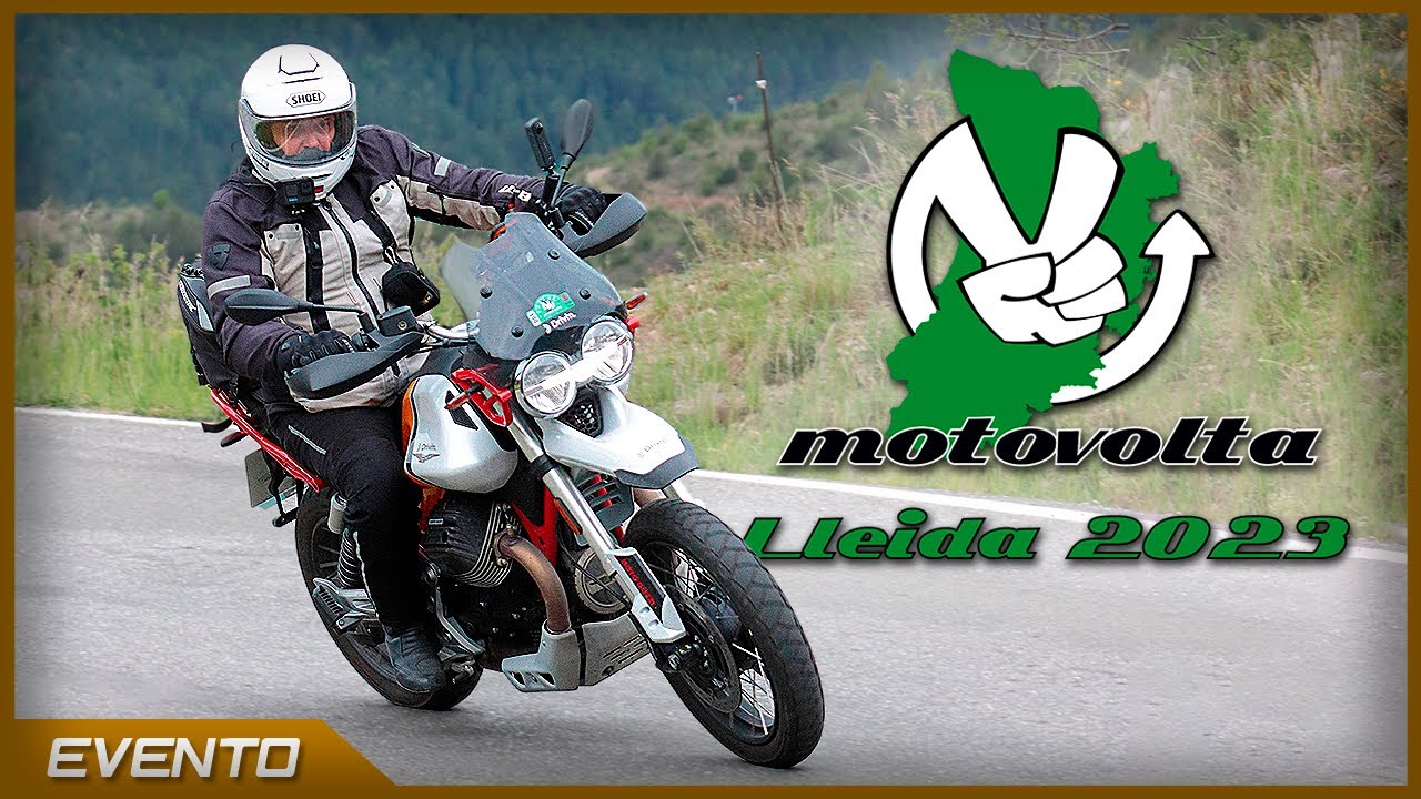 MOTOVOLTA LLEIDA 2023 con la MOTO GUZZI V85TT