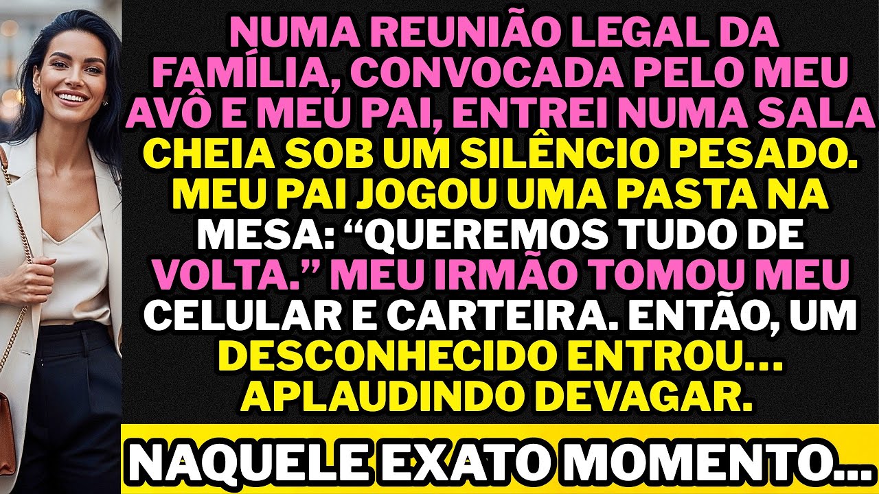 Numa reunião jurídica da família, fui humilhada diante de todos, sem saberem quem estava ali!!!