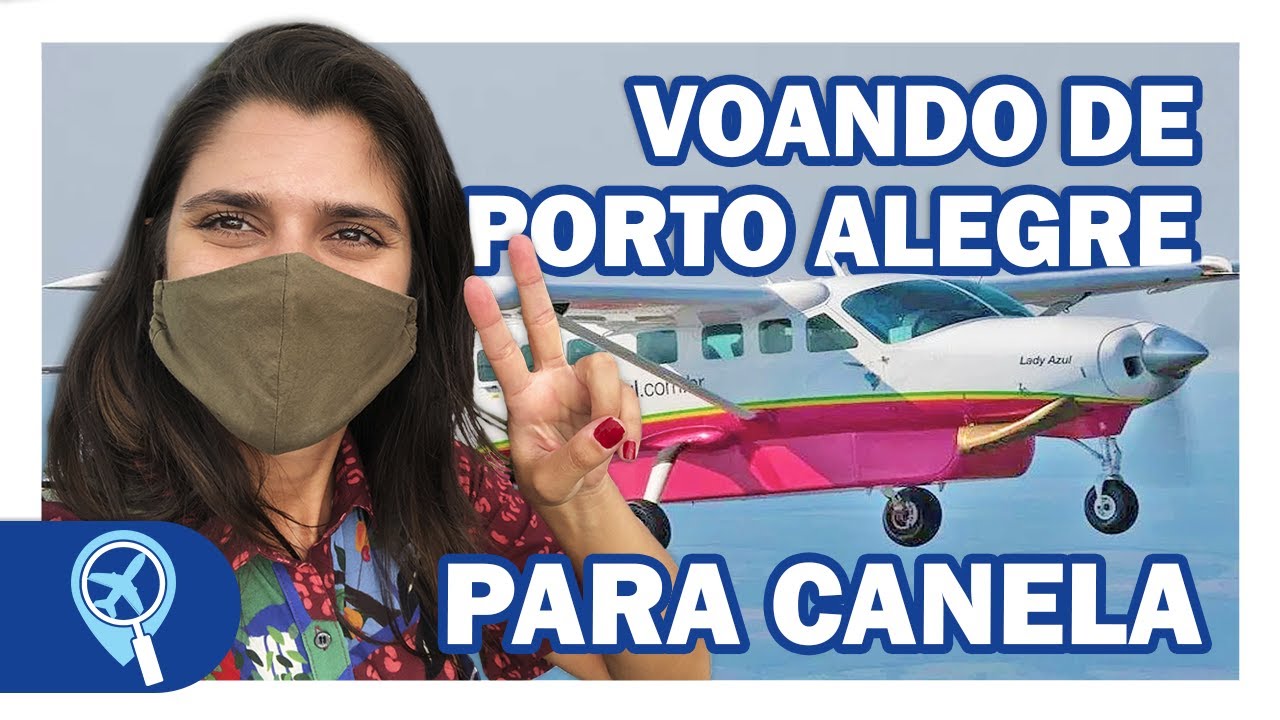 Como é voar de Porto Alegre para Canela com a Azul Conecta