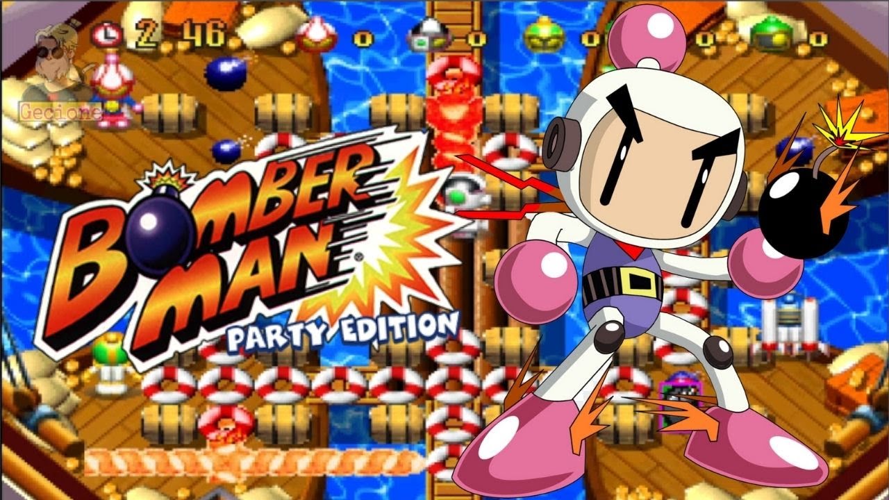 Bomberman Party Edition Ps1 Battle Mode { Gameplay }