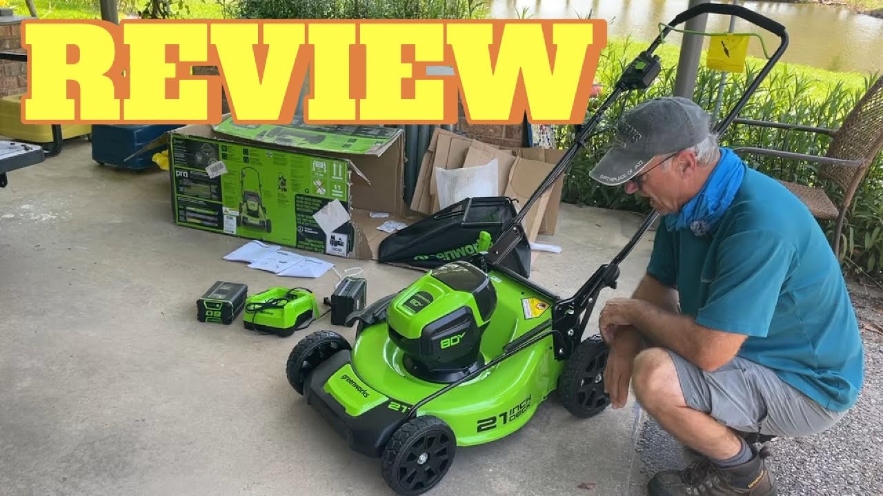 Full Review Greenworks 80V Cordless Lawn Mower