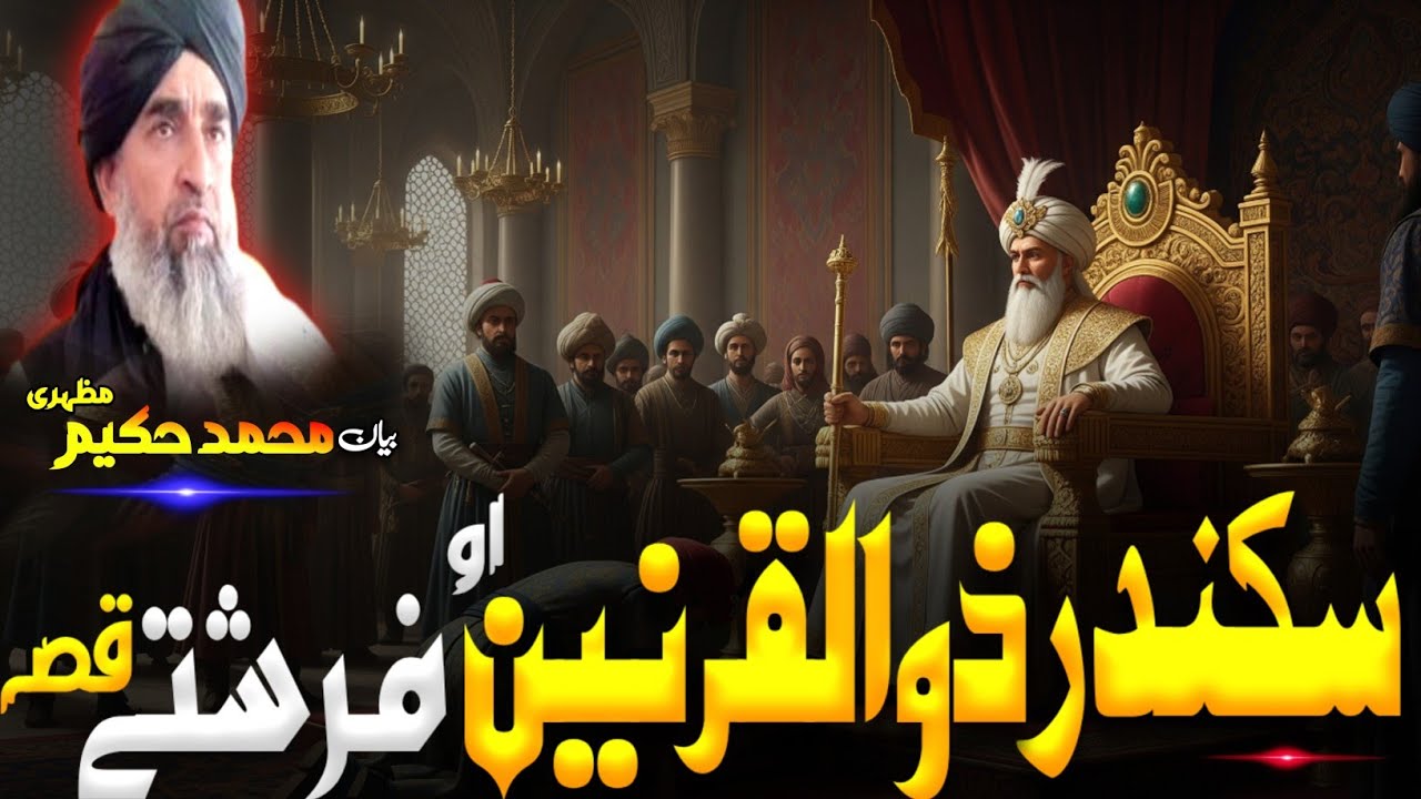 Pashto bayan/sikandar zulqarnain badsha/maulana Hakeem mazhari sahib/سکندر ذوالقرنین بادشاہ قصہ 