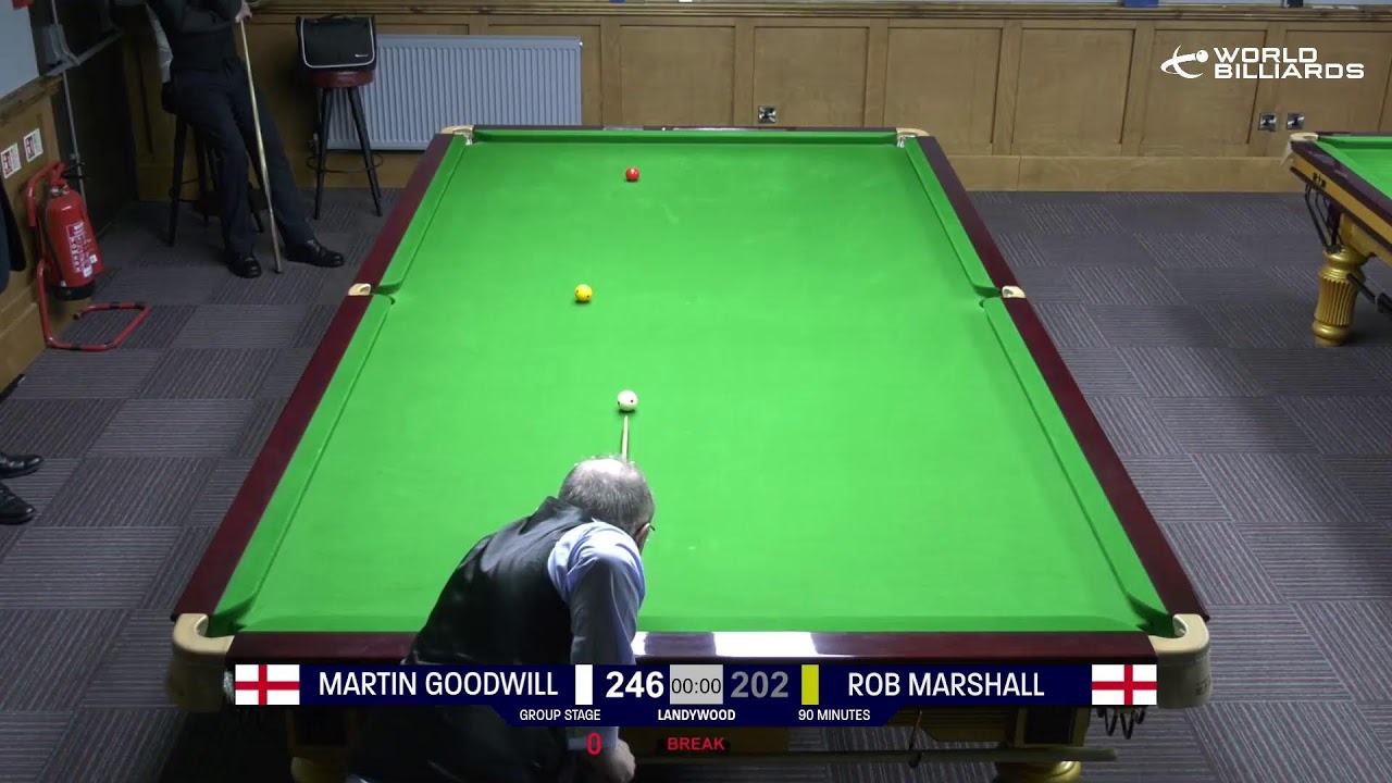 Martin Goodwill v Rob Marshall | 2025 UK Championship | Landywood Snooker Club