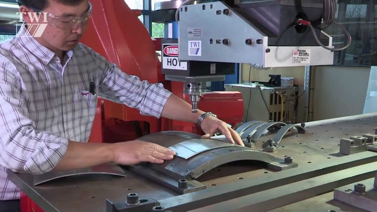 Robotic floating-bobbin friction stir welding