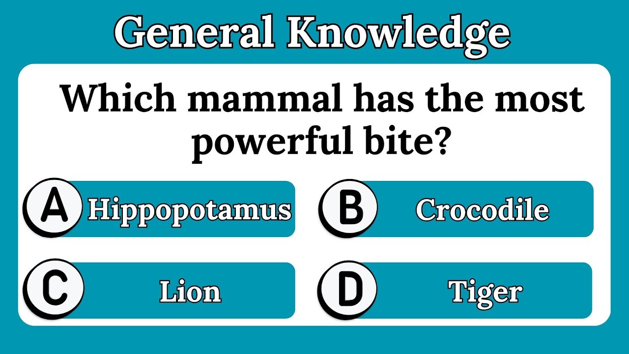 Animals Gk questions  | Trivia questions and answers | Ultimate general knowledge quiz