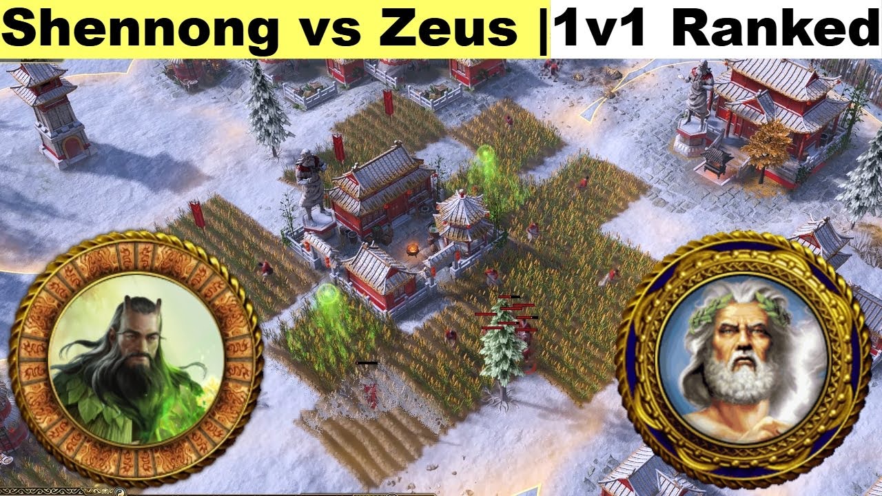 Shennong vs Zeus | 1v1 Ranked | Age of Mythology Retold