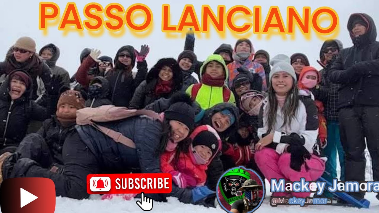 Снежное приключение в Пассо Ланчано💫 Первый групповой тур в 2026 году #italy #TeamBisdak