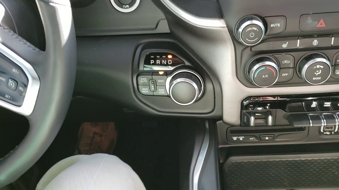 2019 Ram 1500 Shifter Knob Issue