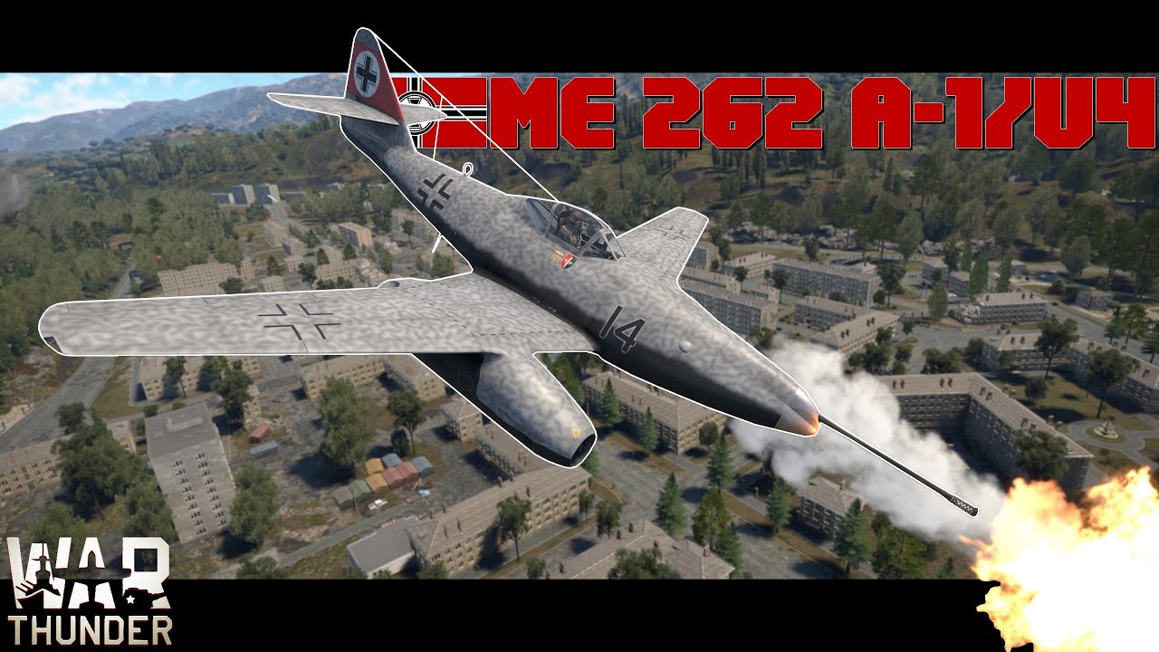 Vernichtender Regen mit der Pulkzerstörer | Me 262 A-1/U4 | War Thunder
