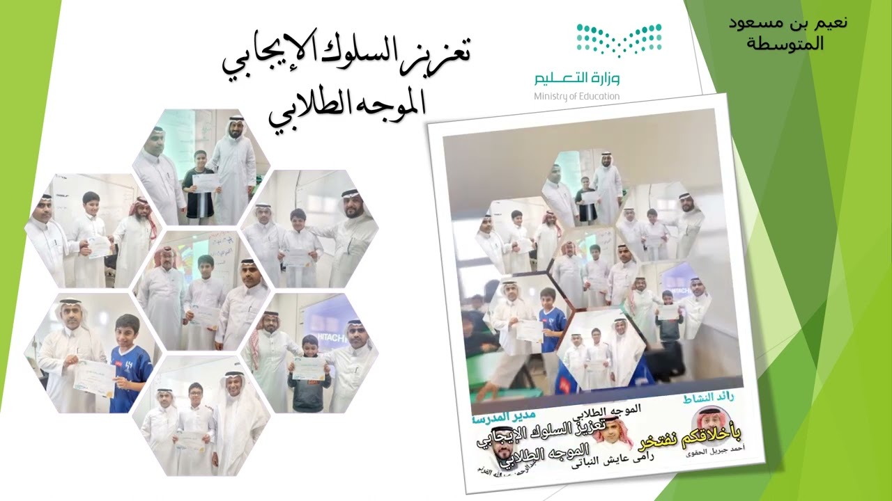 التقرير الختامي لفعاليات وأنشطة نعيم بن مسعود المتوسطة بجدة الفصل الثاني ١٤٤٥