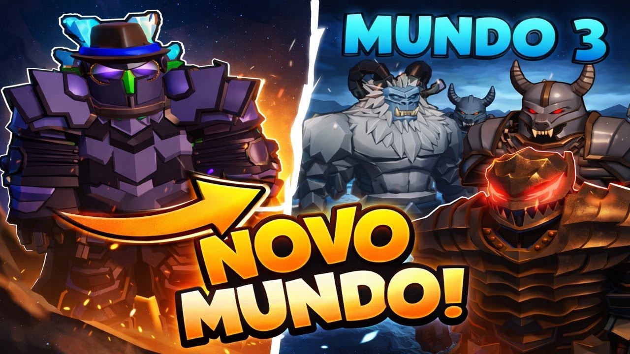 CHEGUEI NO MUNDO 3 DO THE FORGE! FAÇA ISSO PRA EVOLUIR MUITO MAIS RÁPIDO