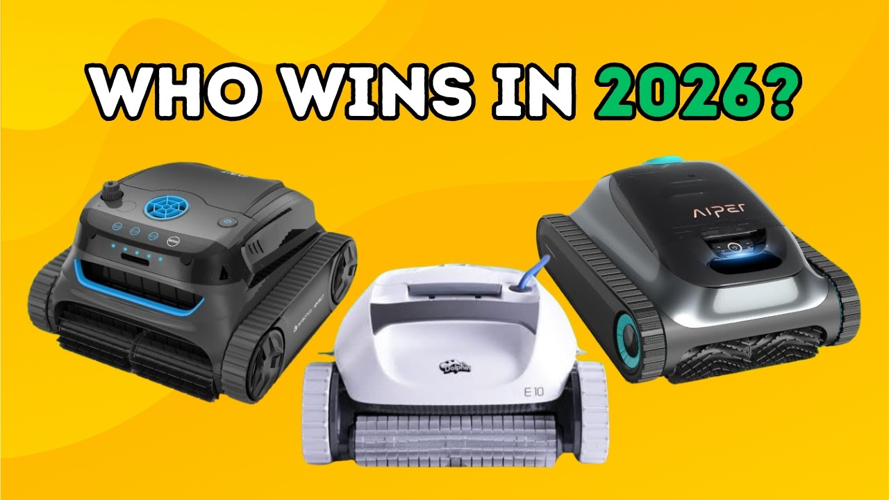 Top 5 Best Robotic Pool Cleaners 2026 🏊&zwj;♂️ | Save Time & Clean Smarter