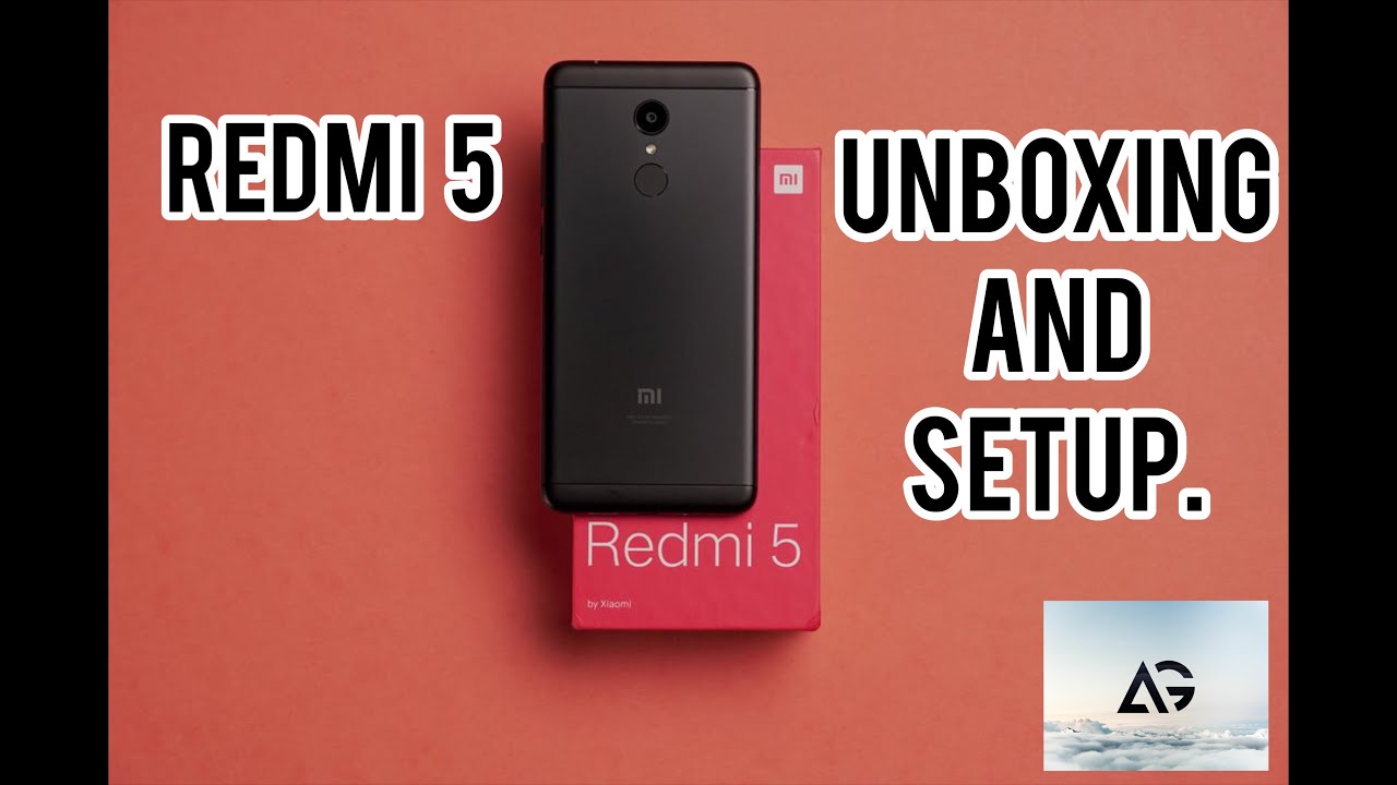 Redmi 5 (Black) (16 GB) Unboxing And Setup | Anuraag's Magazine.