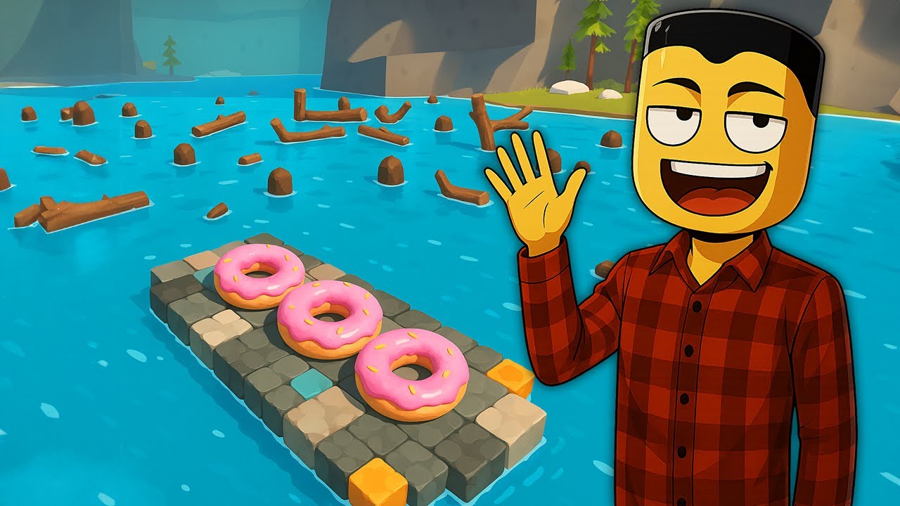 РЕКА СЛЕЗ ФОРДА! ЧЕЙ ПЛОТ КРУЧЕ? в Scrap Mechanic