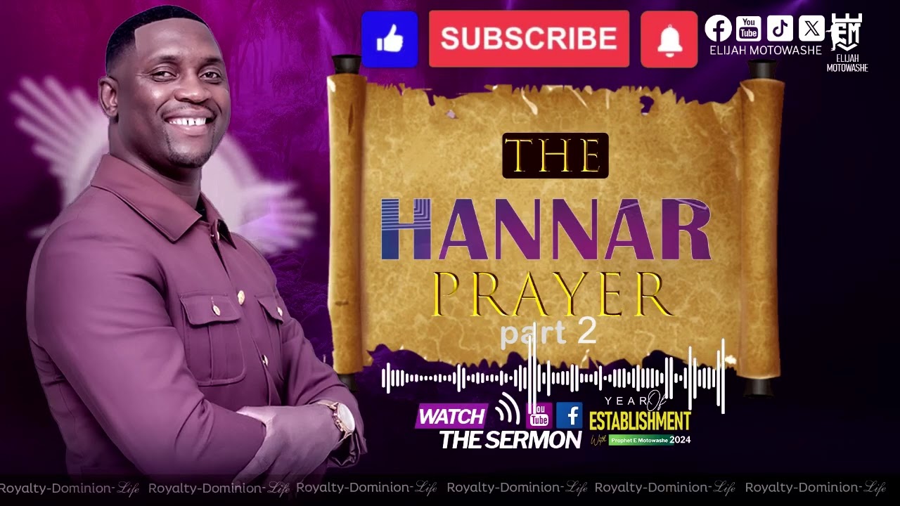 The Hannah Prayer 2 || 7 days fasting, prayer and Word service
