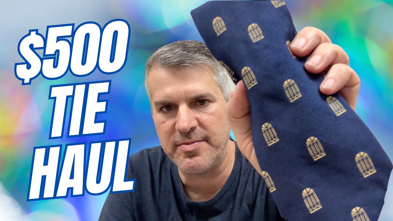 Эти галстуки быстро раскупаются | Галстуки из секонд-хенда на eBay | Галстук, который можно переп...