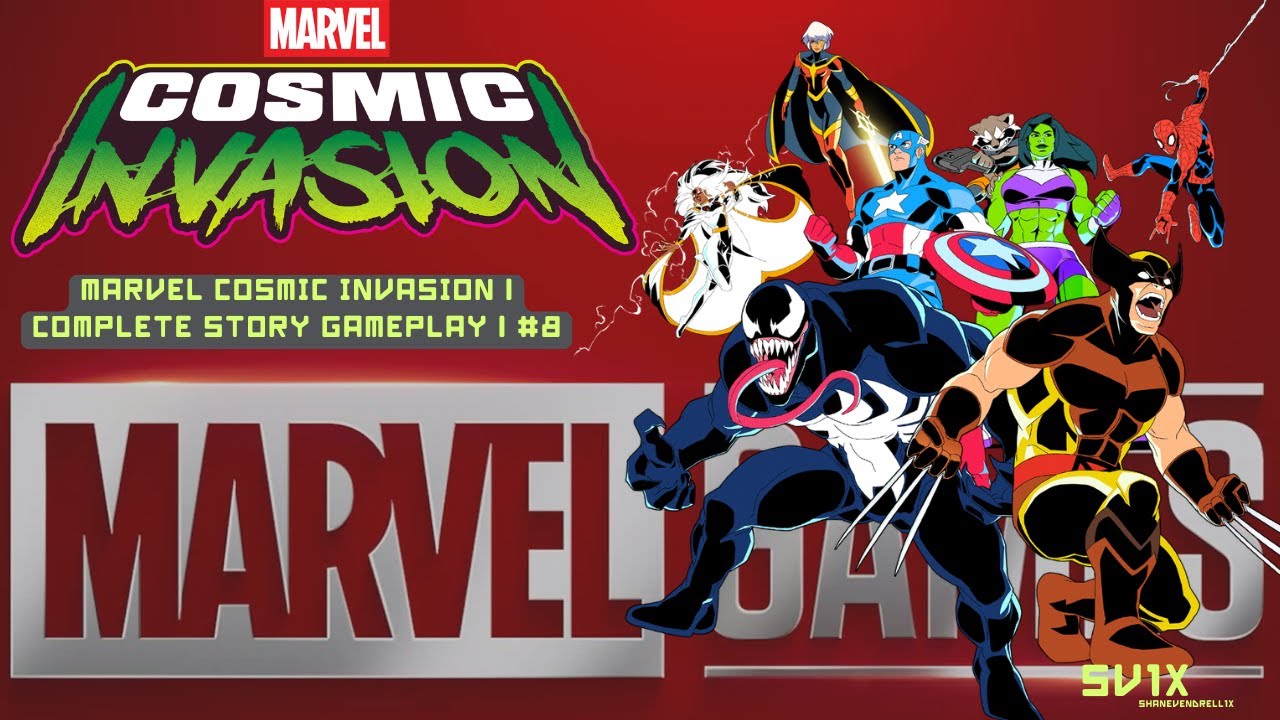 Marvel Cosmic Invasion Story gameplay | #8 Klyntar  | Wolverine & Captain America revenge !!