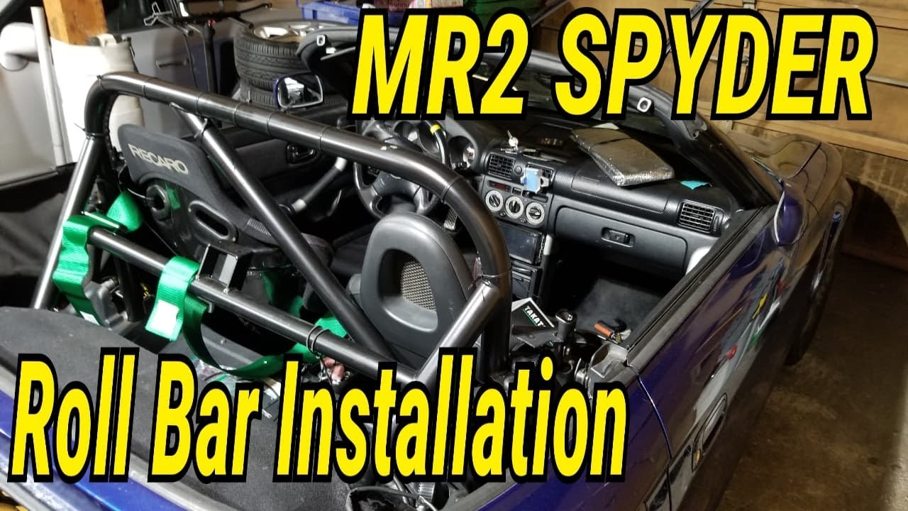 MR2 Spyder / MR-S Hard Dog Roll Bar Install and Soft Top Delete