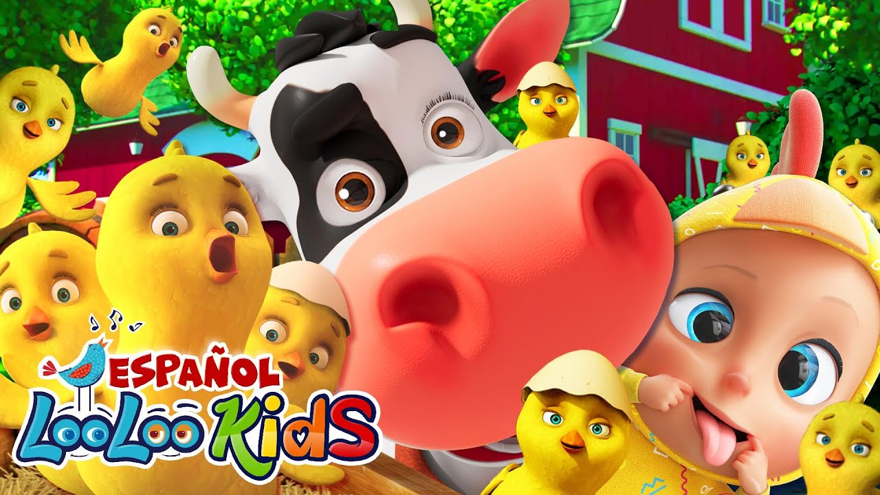 🐤🐥Los Pollitos Dicen Pio Pio - Canciones Infantiles LooLoo Kids - Canciones Divertidas para niños