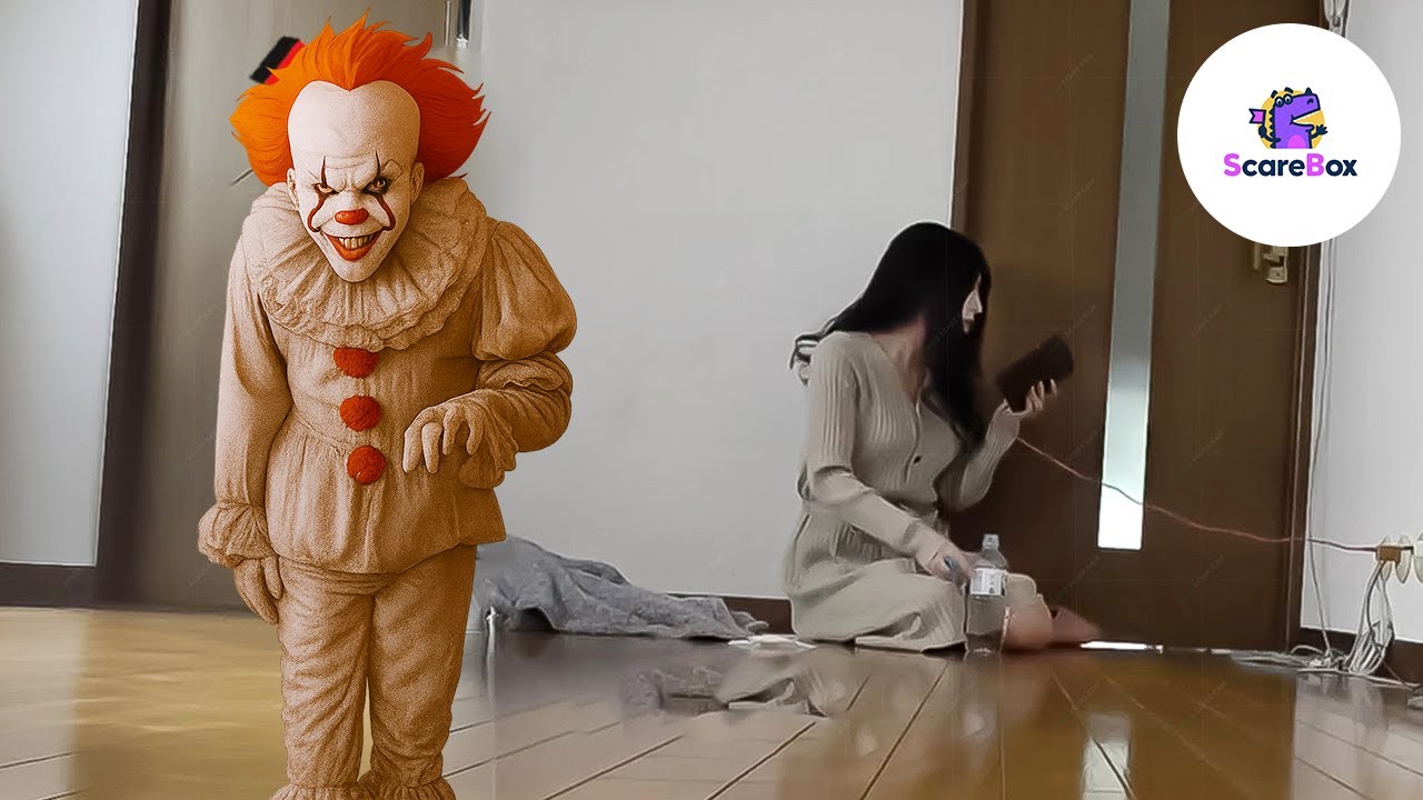 Best Scare Cam Pranks #18 😈 Funny Jump Scare Reactions 🤣 Compilation