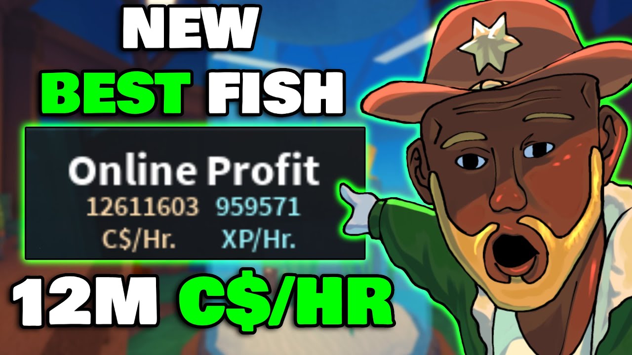 NOWA NAJLEPSZA RYBA DO AKWARIUM, KT&Oacute;RA ZAROBI MILIONY W FISCH Roblox...