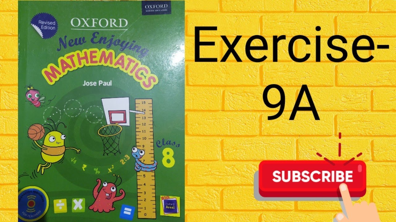 class 8 exercise 9A// oxford mathematics
