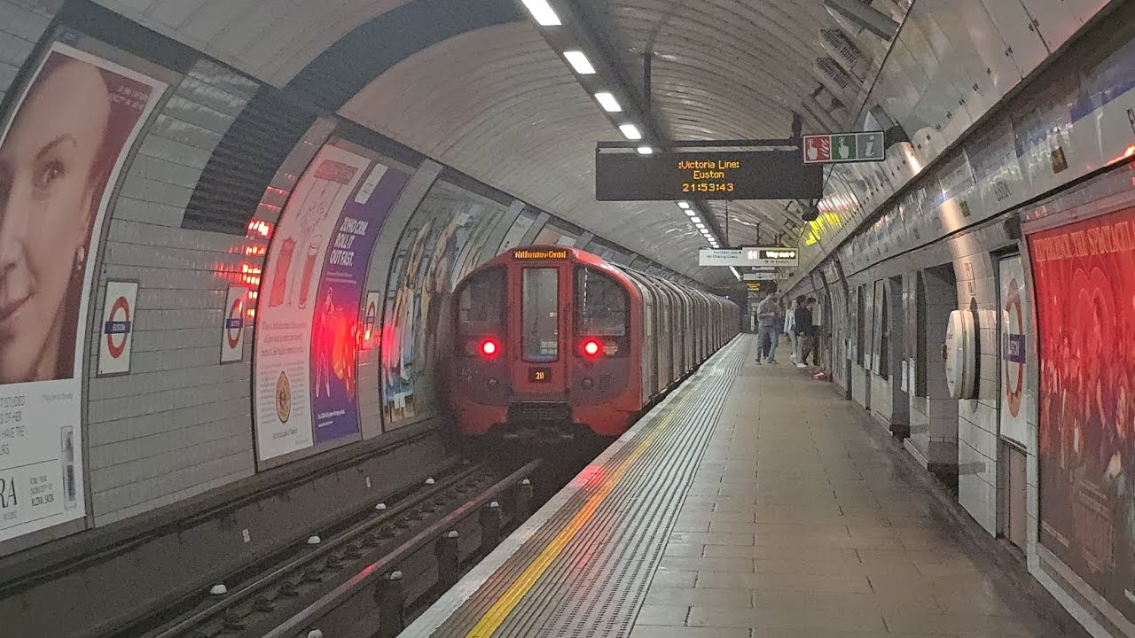 Journey On The Victoria Line 09 Stock From Brixton To Euston