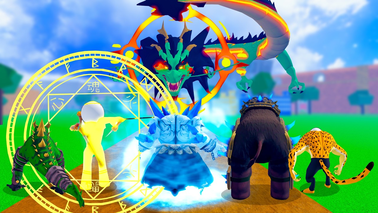 DRAGON vs Tous les ZOANS de Blox Fruits !