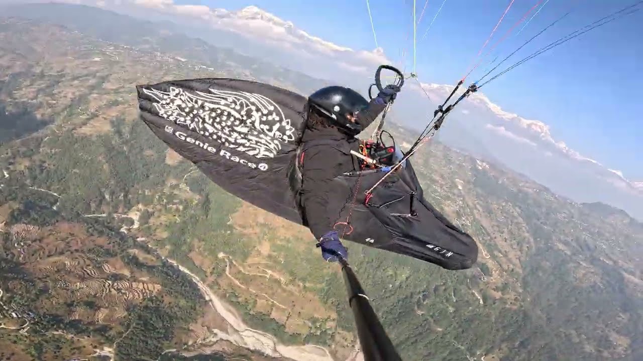 Paragliding In Pokhara Solo Flying