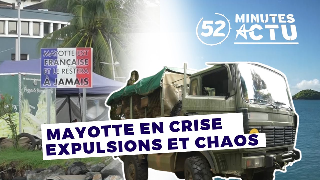 Mayotte au Bord du Chaos : Opération Musclée pour Rétablir l'Ordre ! | 52 MINUTES ACTU