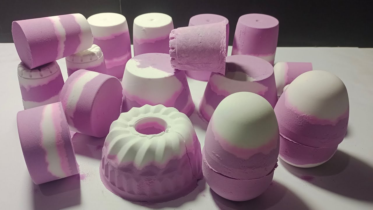 Baking soda crush satisfying videos #asmr #baking #satisfying 