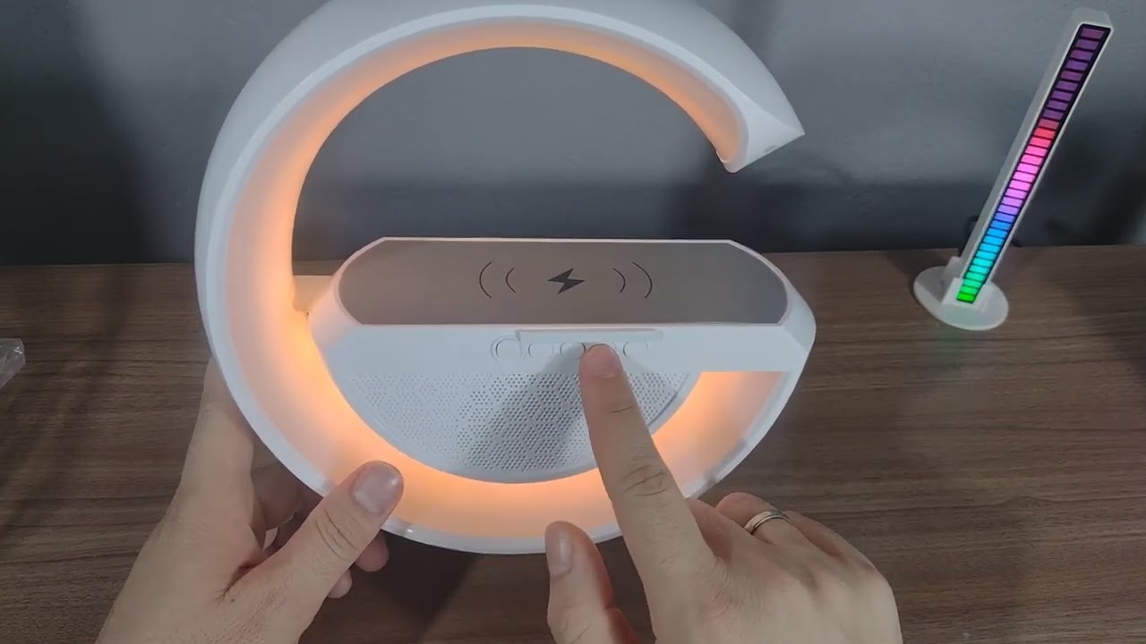 Como sintonizar rádio FM na luminária G e caixa de som bluetooth modelo BT-2301 e melhorar o sinal