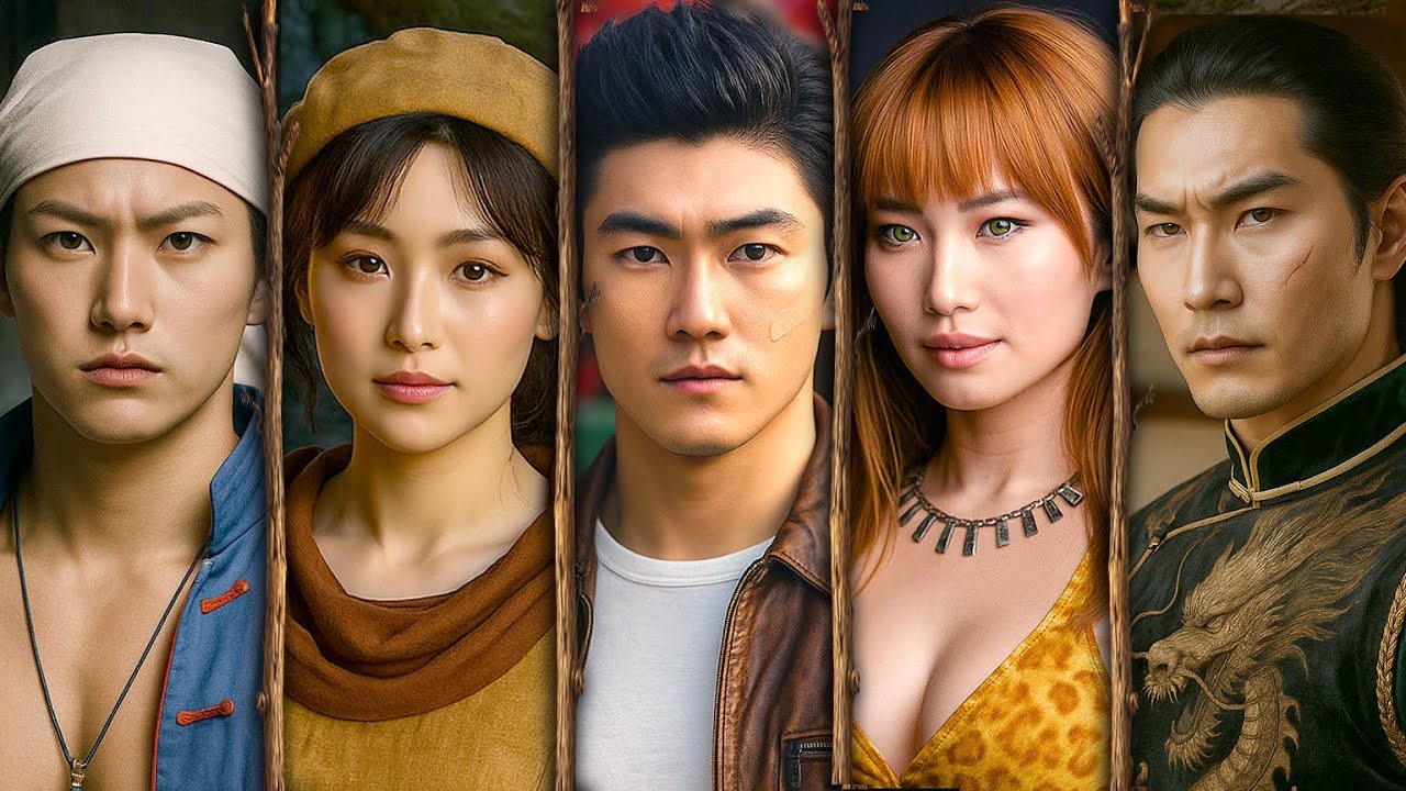 Shenmue 1 & 2 characters in real life AI シェンムー #shenmue #ai #aiart