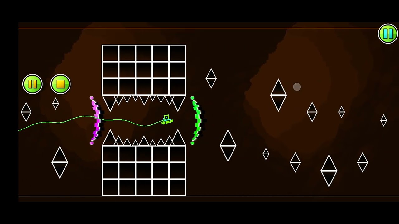 Hello I'm back in Geometry dash!