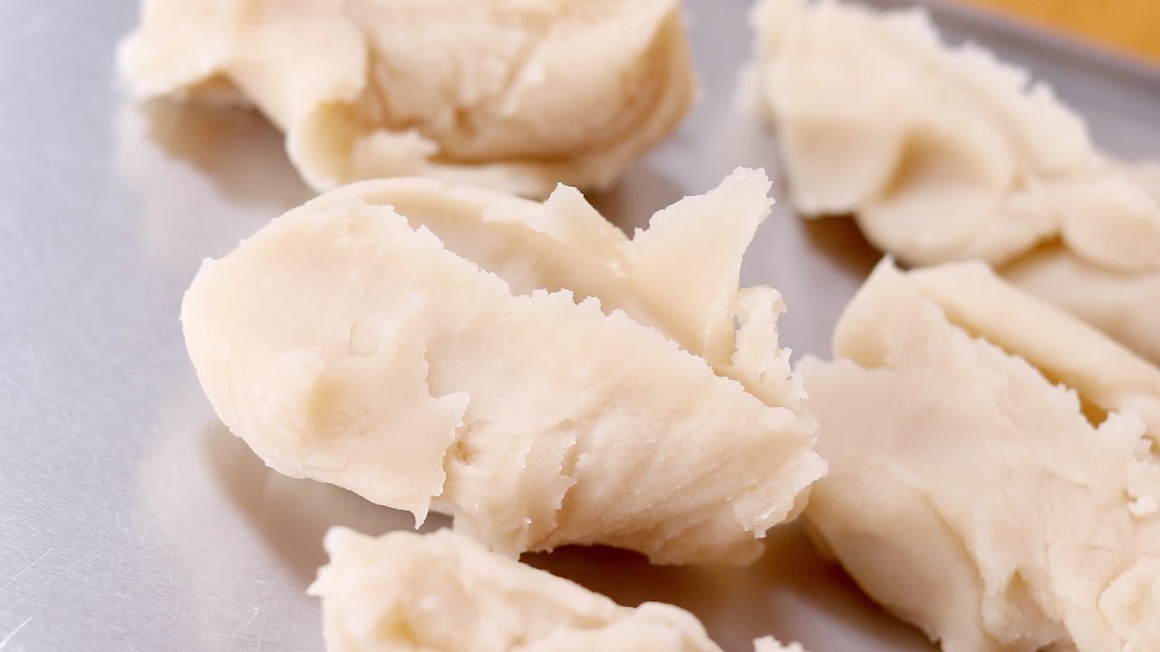 How to make Wagashi Nerikiri 　 和菓子【簡単家庭】の練り切り生地の作り方