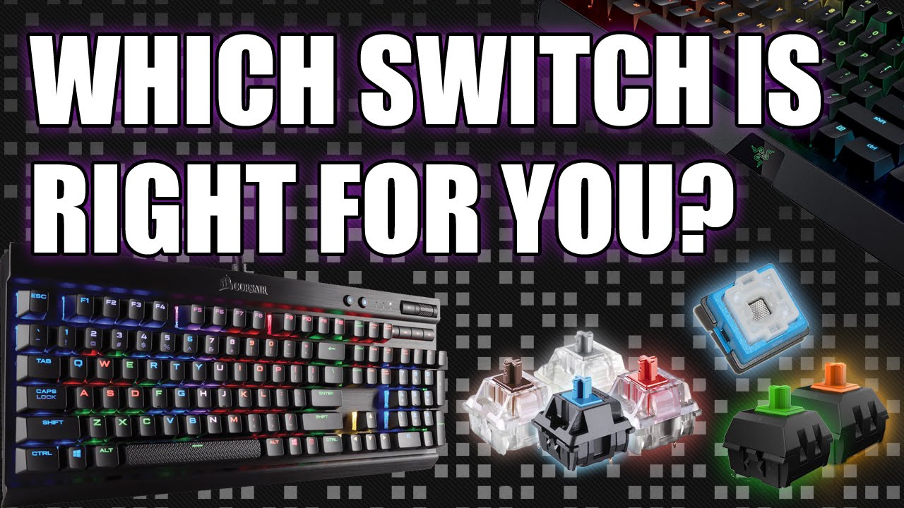 Mechanical Keyboard Switches Explained - How to Choose the Right Switch for You