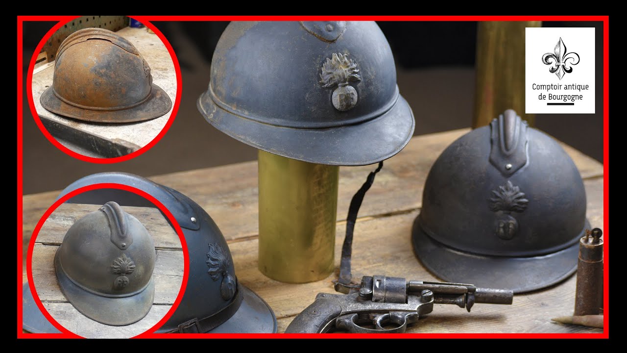 RESTAURATION HD DE CASQUES FRANÇAIS À L'OXALIQUE (avec KONITO)